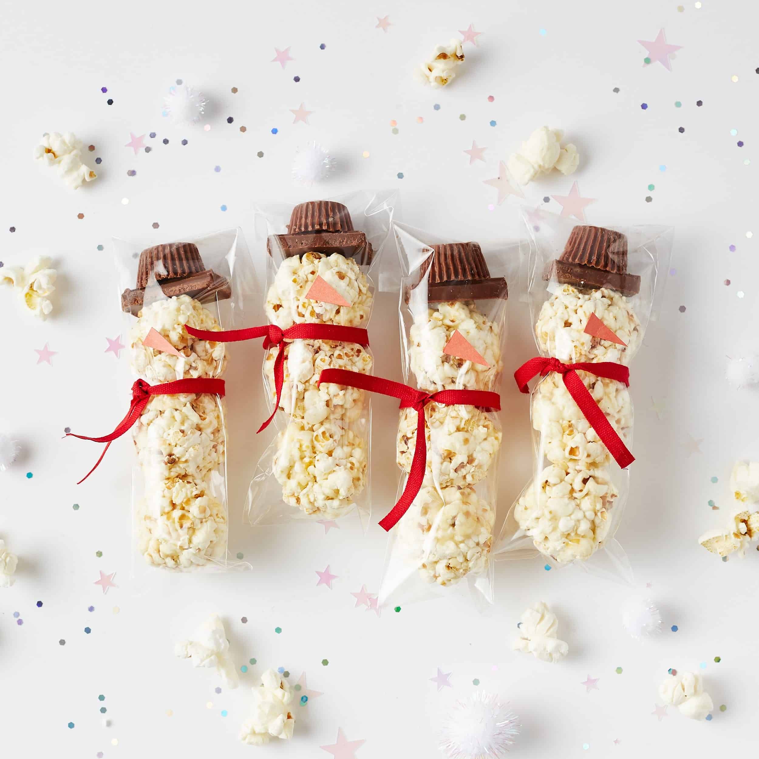 Popcorn Snowmen | Darcy Miller Designs