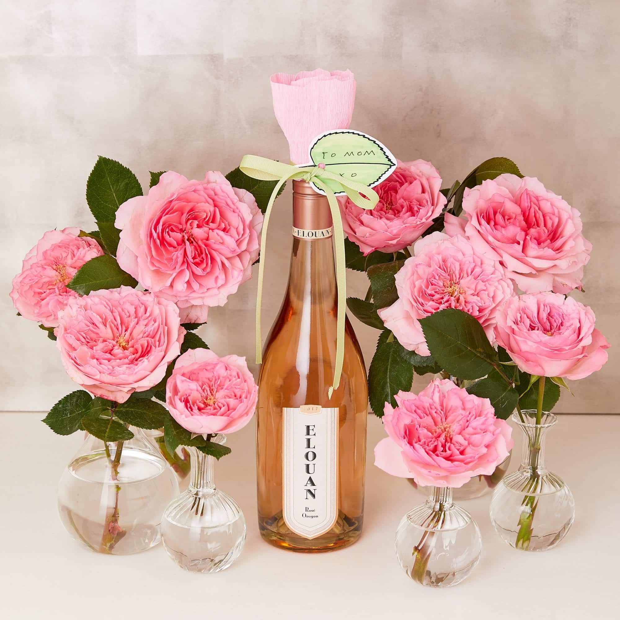 Rose Bottle Topper Darcy Miller Designs
