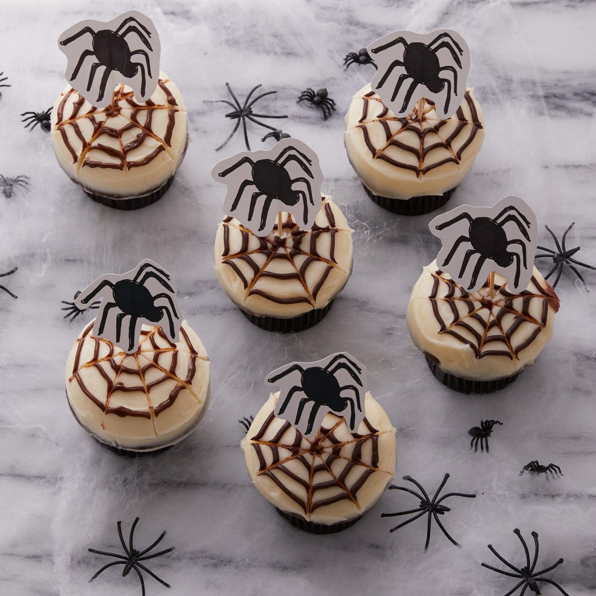 Darcy Miller, Party, Halloween Cupcake, Halloween, spider, decorating, Party, paper