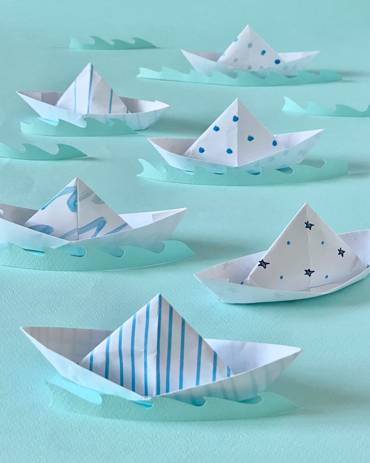 paper yacht craft