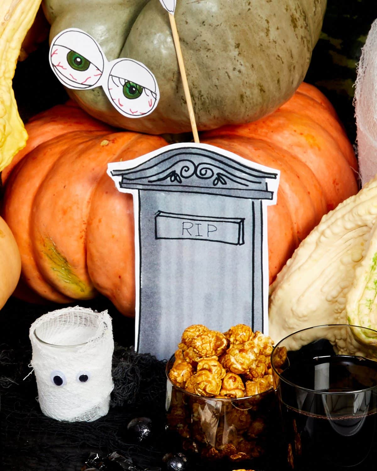 Darcy Miller, Darcy Miller Designs, Halloween, Graveyard Decor for Halloween