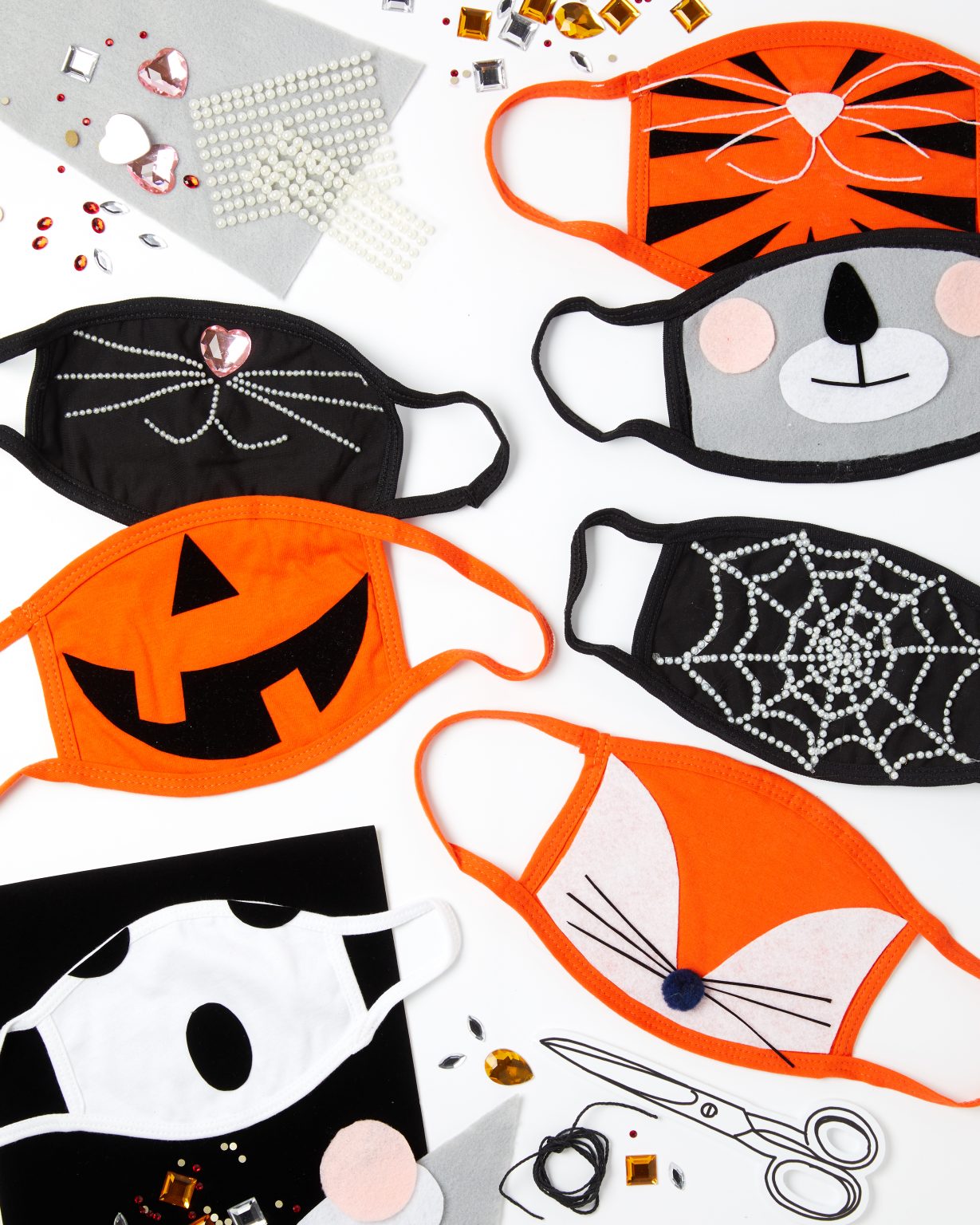 DIY Face Masks for Halloween Darcy Miller Designs