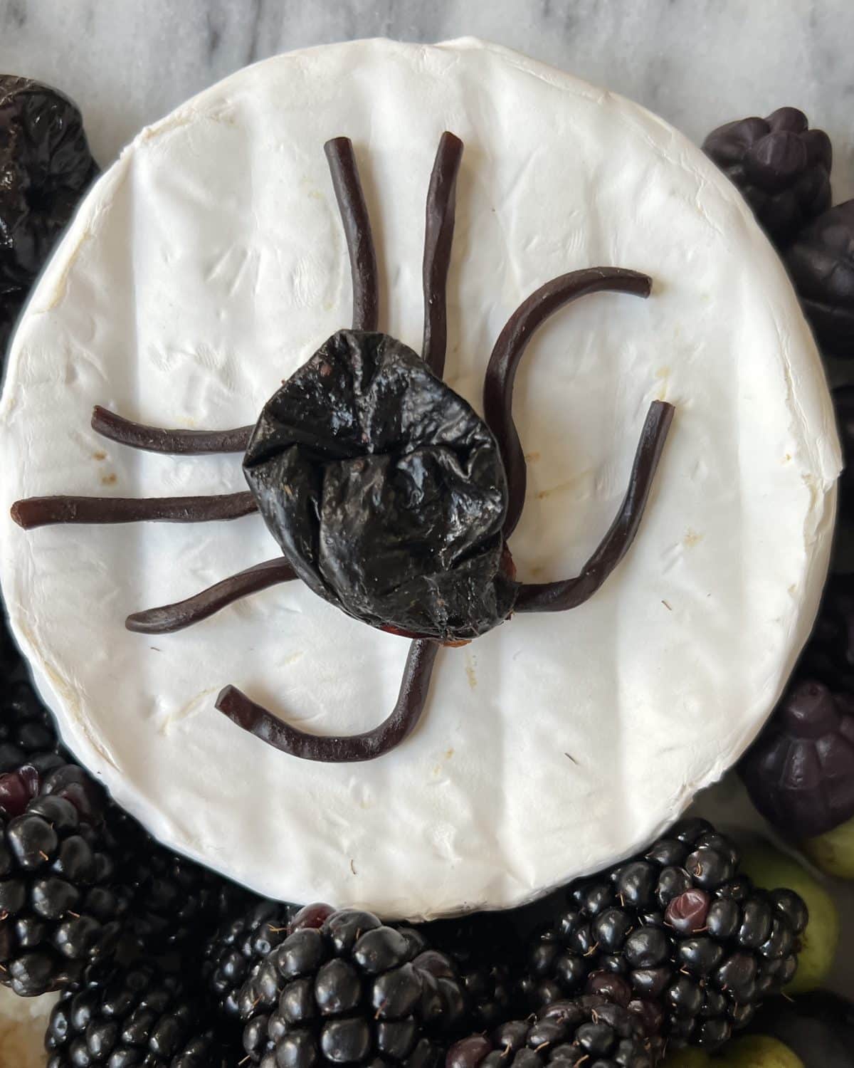 Decorate Your Halloween Graze Board with Spiders